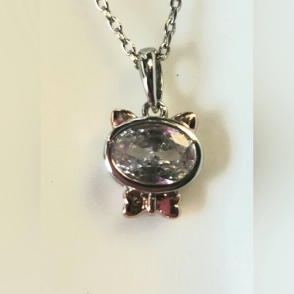 Bow Tie CAT Necklace - Picture 1 of 4